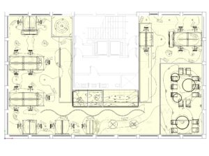 Plano cálculos lumínicos y distribución